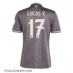 Real Madrid Lucas Vazquez #17 Terza Maglia 2024-25 Manica Corta